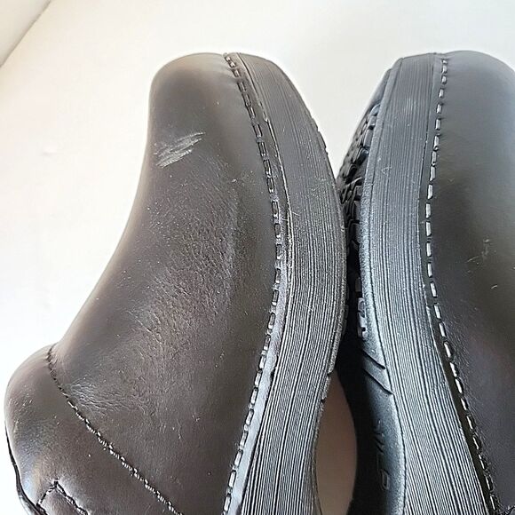 Dansko XP 2.0 Black Leather Clog Womens Size EU 38 US 7.5 8 Comfort - Picture 13 of 14